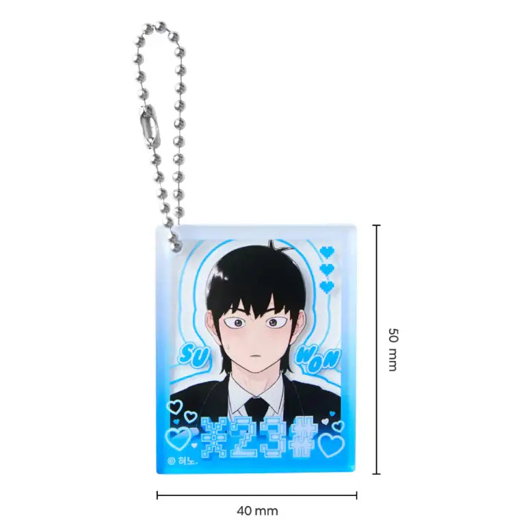 Star Ginseng Store - LD Character Pack Keyring - Webtoon Friends - Acrylic Keyring - Harumio