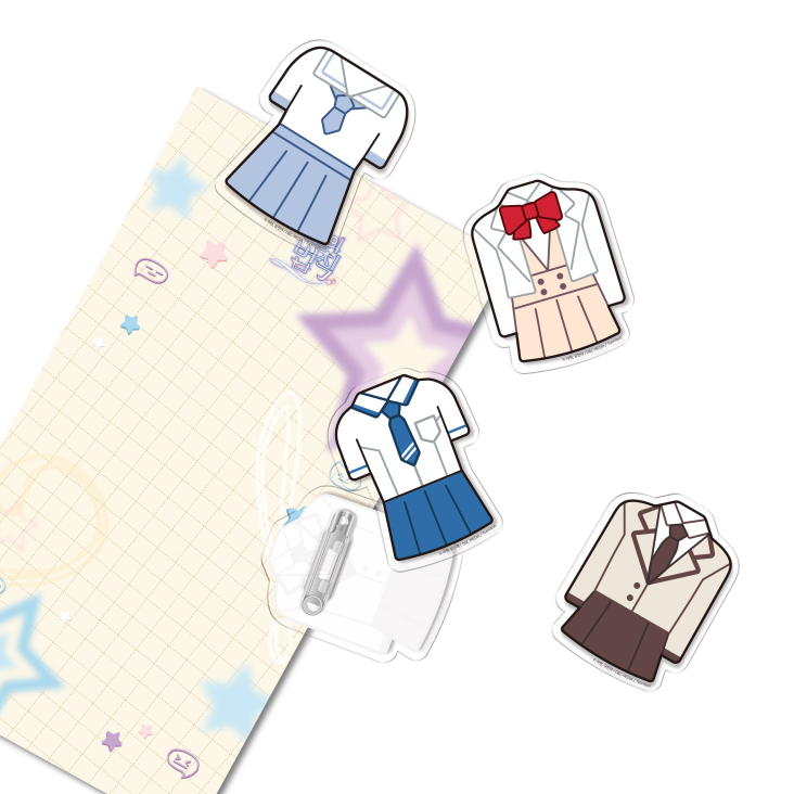 Inso's Law x Toonique - Acrylic Badge Set - Toon!que - Acrylic Badge - Harumio