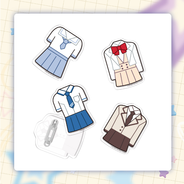 Inso's Law x Toonique - Acrylic Badge Set - Toon!que - Acrylic Badge - Harumio