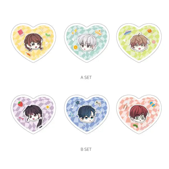 Inso's Law x Toonique - Acrylic Heart Clip - Toon!que - acrylic clip - Harumio