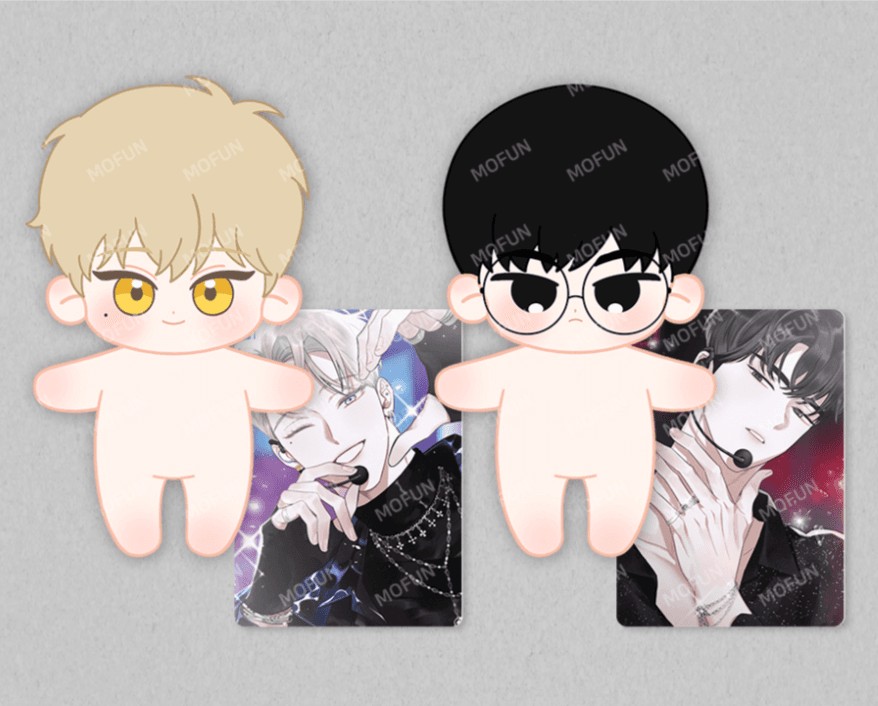 Checkmate x Mofun - Eunseong & Suhyeon 10cm Doll - MOFUN - Doll - Harumio