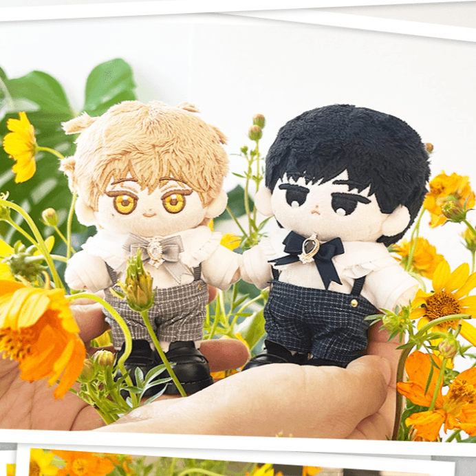 Checkmate x Mofun - Eunseong & Suhyeon 10cm Doll - MOFUN - Doll - Harumio