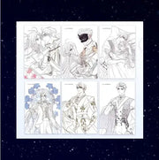 Father, I Don't Want This Marriage! Pop-Up Store - Coloring Postcards - C&C Revolution - Postcards - Harumio
