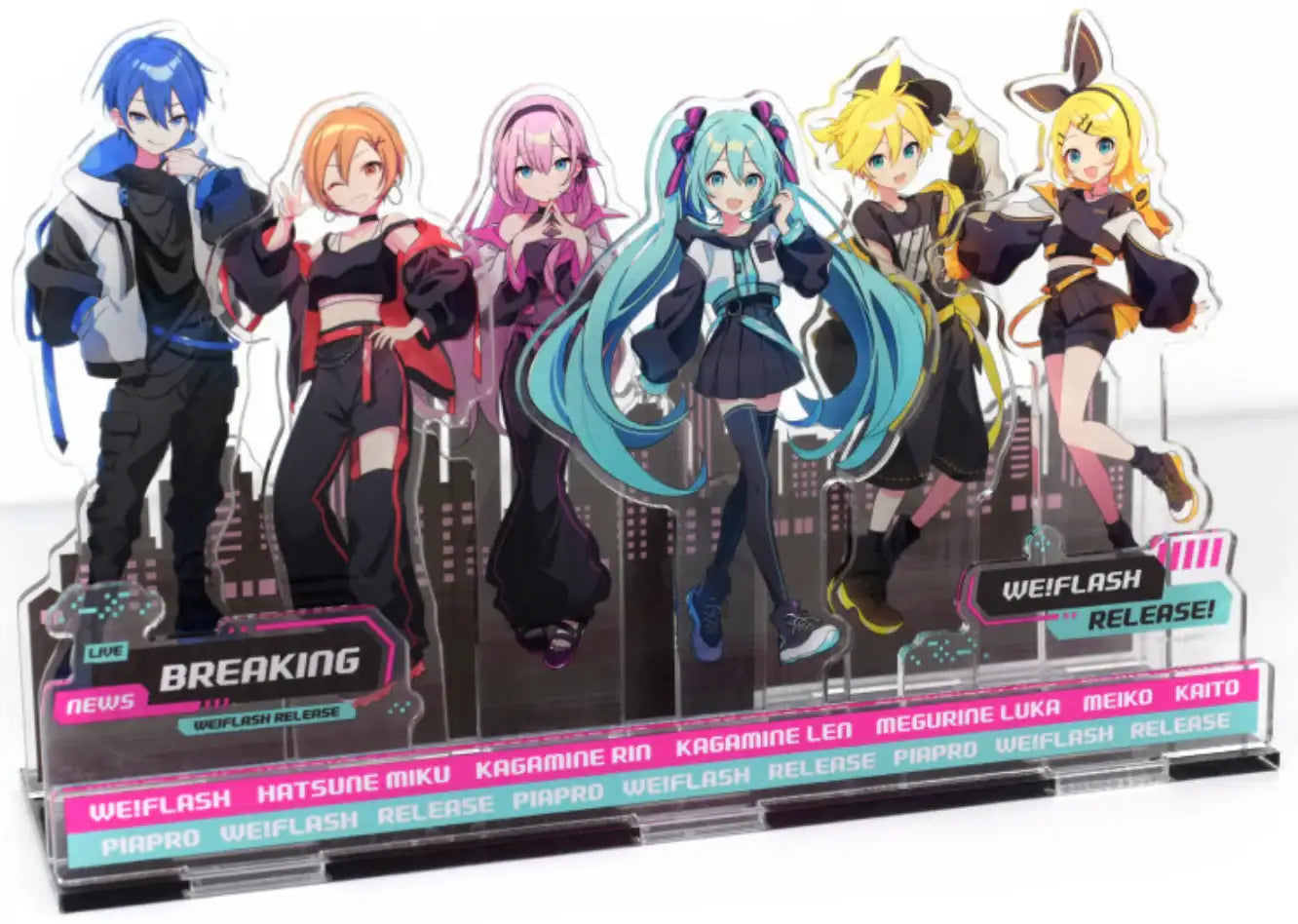 Hatsune Miku Pop-Up Store - Piapro Characters Arylic Diorama - Soone Content - Acrylic Diorama - Harumio