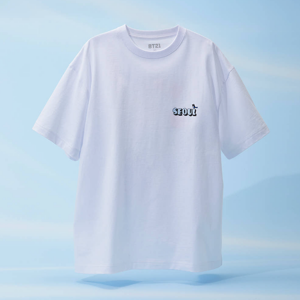 BT21: WORLD VOYAGE - Short Sleeve T-shirt (White)