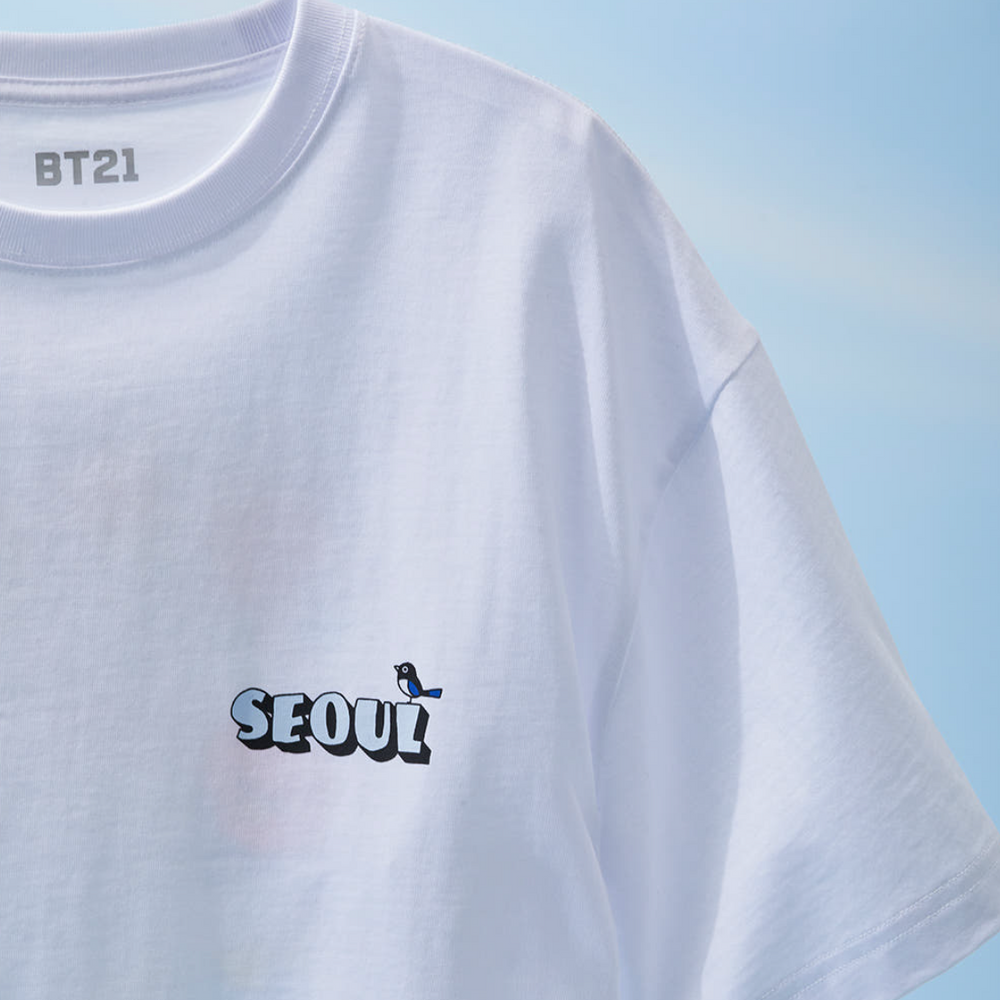 BT21: WORLD VOYAGE - Short Sleeve T-shirt (White)