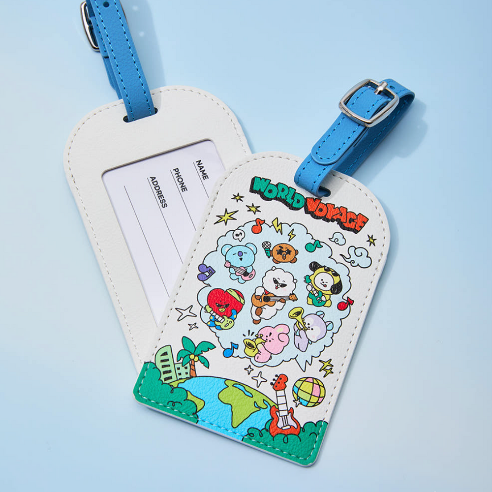 BT21: WORLD VOYAGE - Luggage Tag