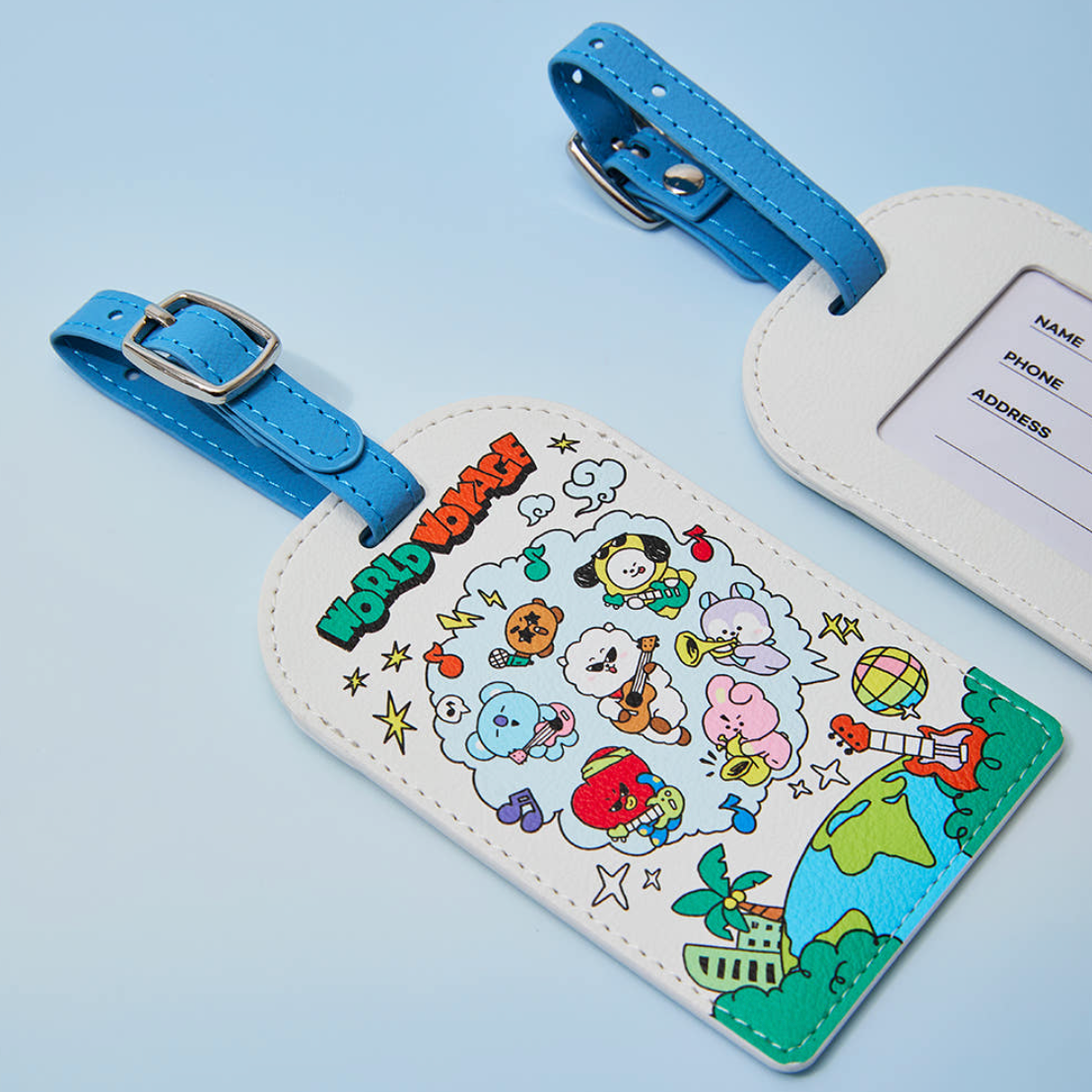 BT21: WORLD VOYAGE - Luggage Tag