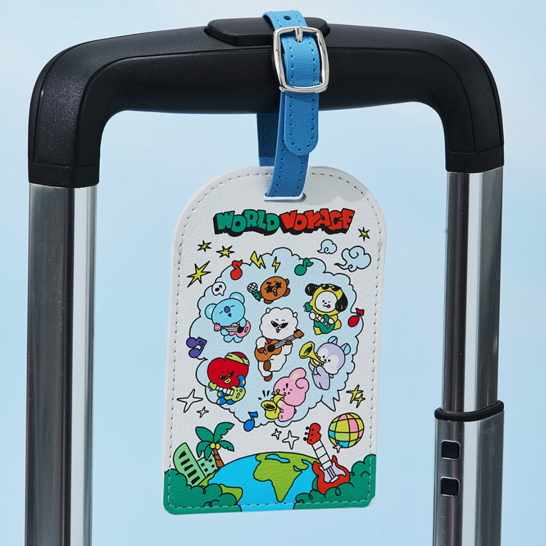 BT21: WORLD VOYAGE - Luggage Tag