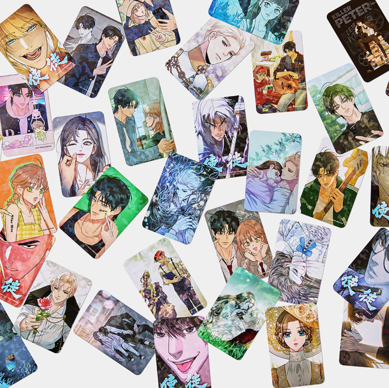 Webtoon Friends Originals - Photocard & Tin Case Set Ver. 2