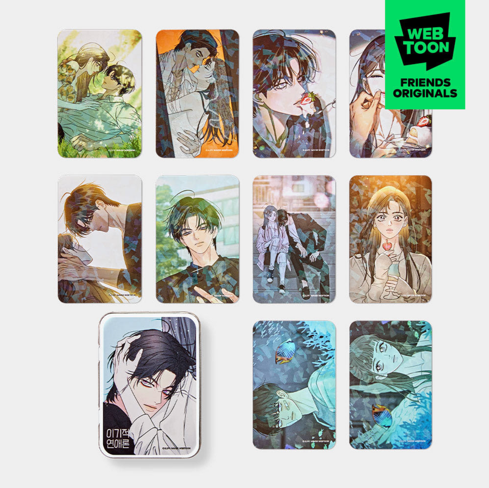 Webtoon Friends Originals - Photocard & Tin Case Set Ver. 2