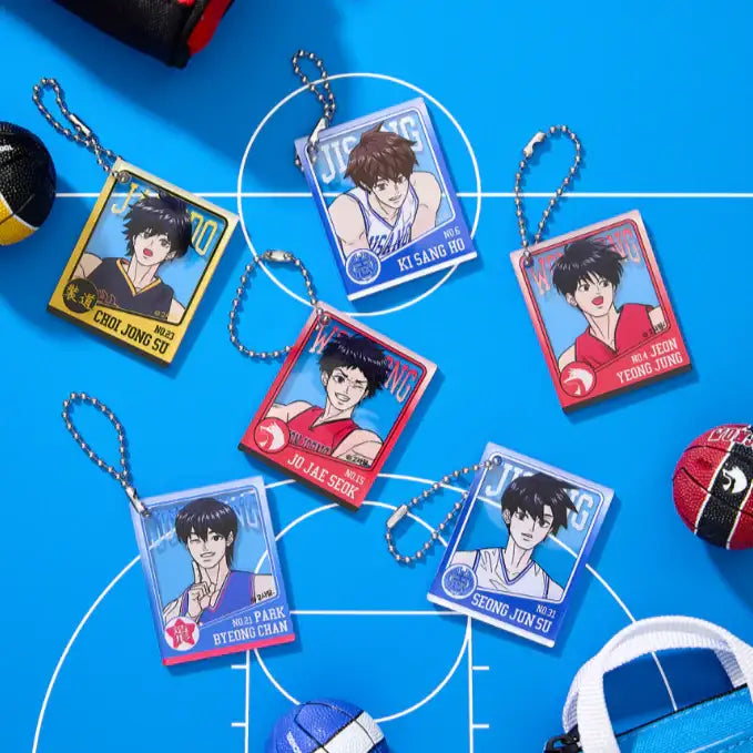 Garbage Time - LD Character Pack Keyring - Webtoon Friends - Acrylic Keyring - Harumio