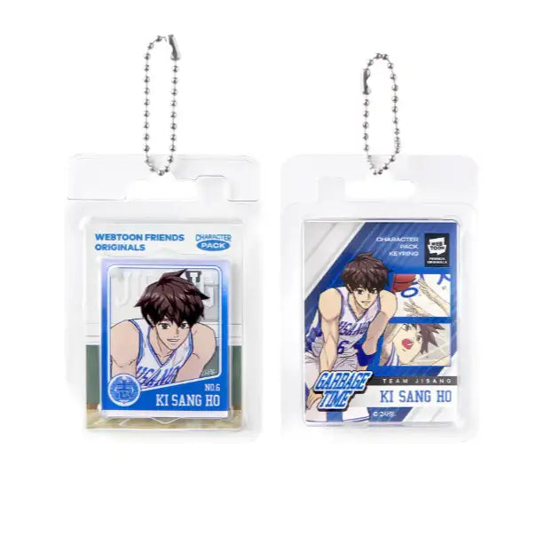Garbage Time - LD Character Pack Keyring - Webtoon Friends - Acrylic Keyring - Harumio