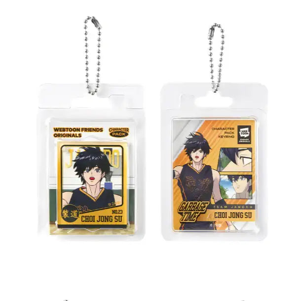 Garbage Time - LD Character Pack Keyring - Webtoon Friends - Acrylic Keyring - Harumio