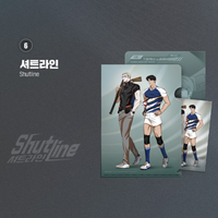 TEAM LEZHIN Pop-up Store - Clear File [A5] + Couple Bookmark