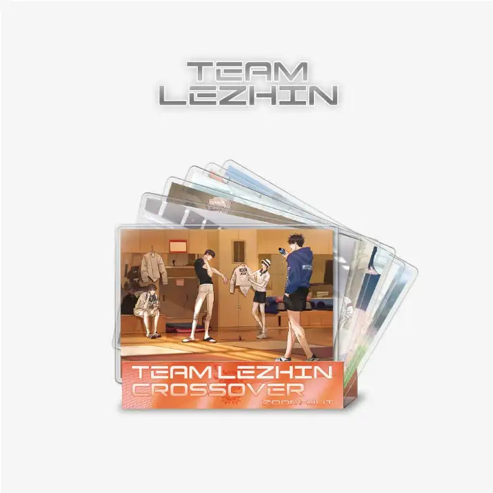 TEAM LEZHIN Pop-up Store - Cross Over Player Acrylic Card Set TEAM LEZHIN Pop-up Store - Cross Over Player Acrylic Card Set
