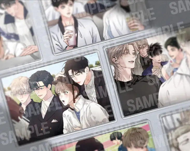 TEAM LEZHIN Pop-up Store - Cross Over Player Acrylic Card Set - Lezhin - Acrylic Card - Harumio