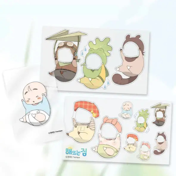 Our Sunny Days x Toonique - Cheek Cheek's Closet - Toon!que - Stickers - Harumio