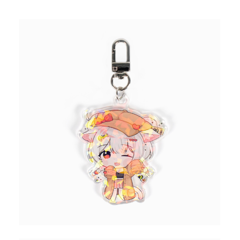 Kimchu & Kumine - Hologram Acrylic Keychain (2 Types)