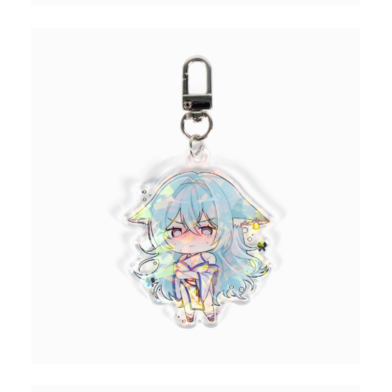 Kimchu & Kumine - Hologram Acrylic Keychain (2 Types)