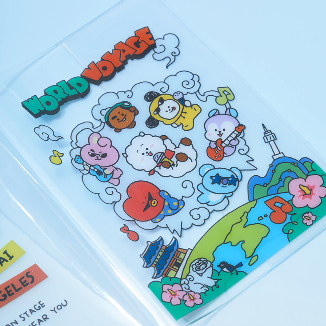 BT21: WORLD VOYAGE - Passport Case