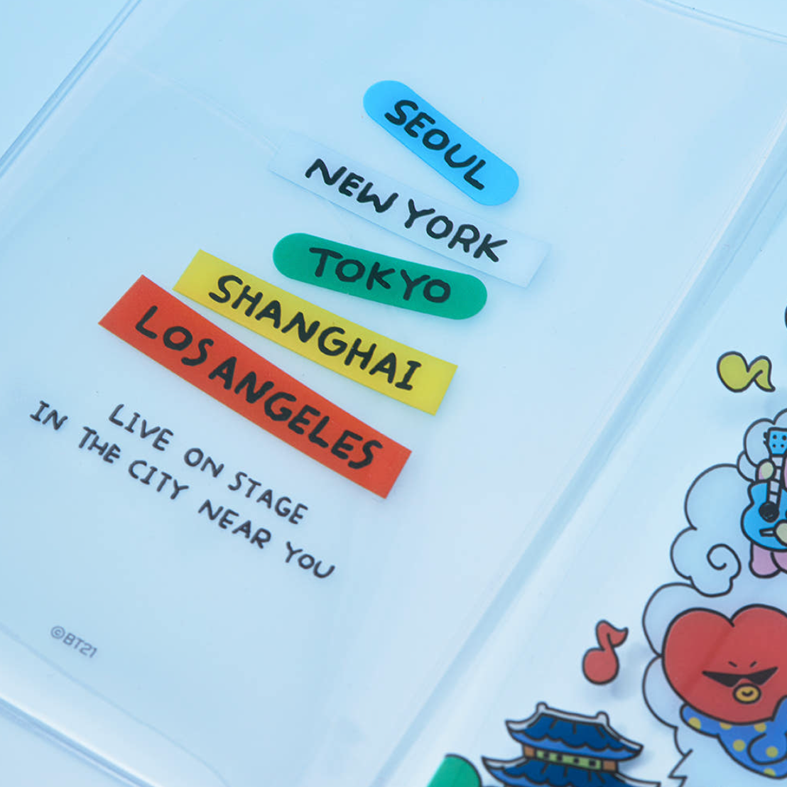 BT21: WORLD VOYAGE - Passport Case