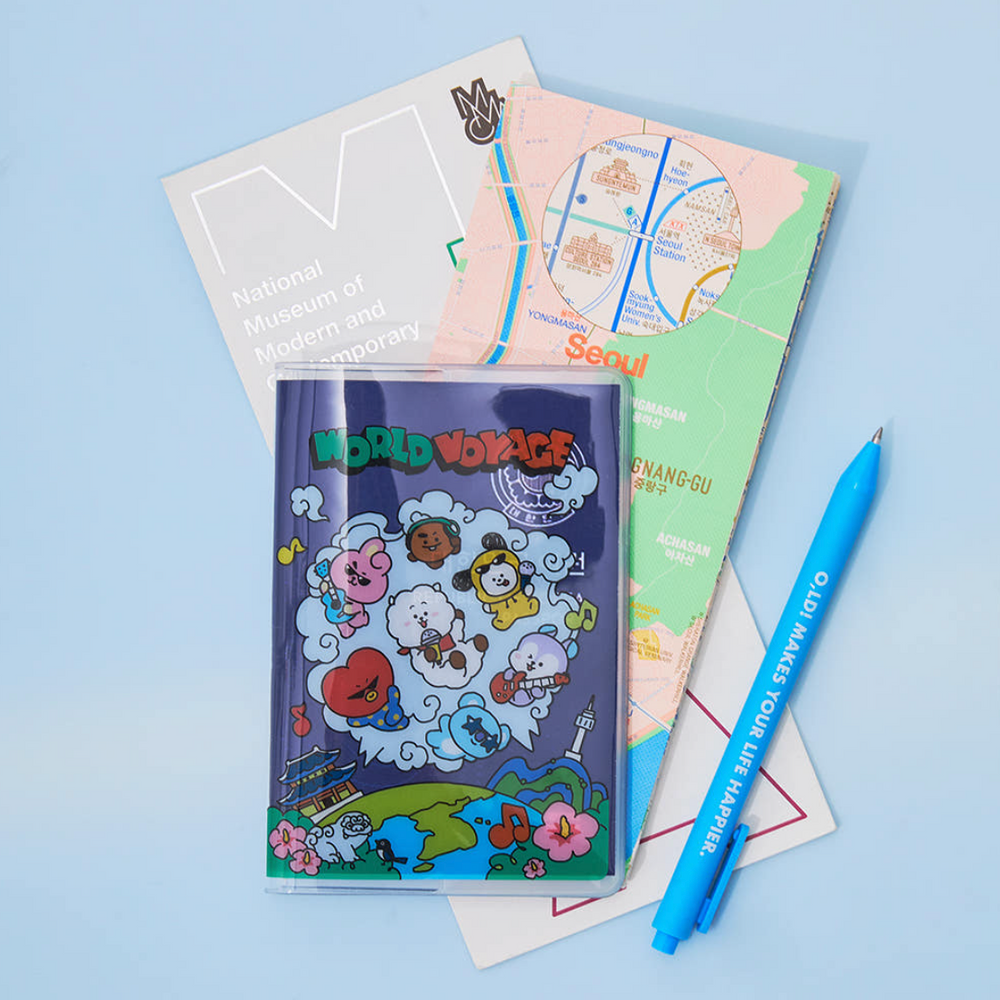 BT21: WORLD VOYAGE - Passport Case