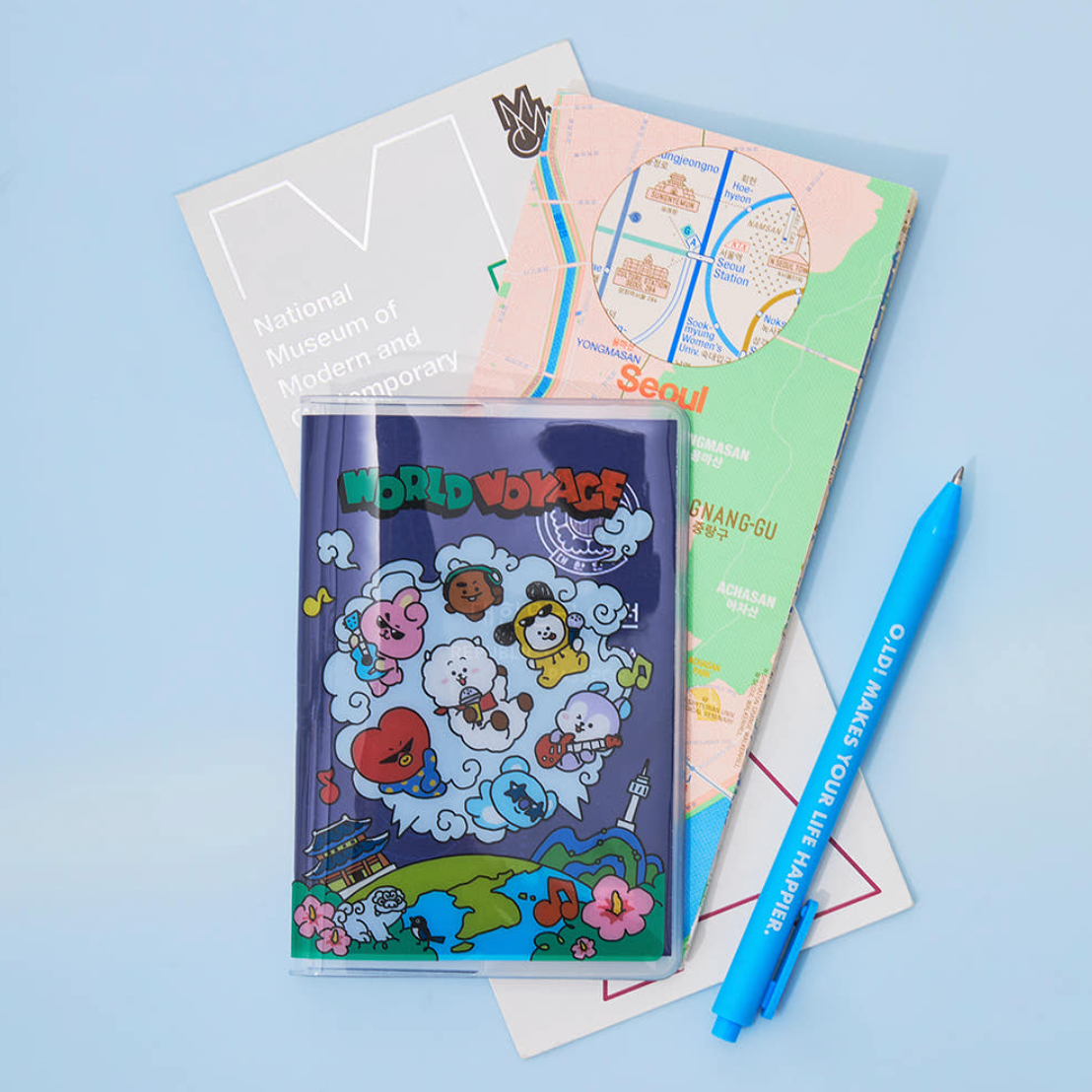 BT21: WORLD VOYAGE - Passport Case