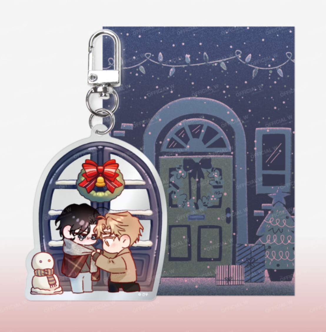 In Your Wake - Mirror Acrylic Keyring