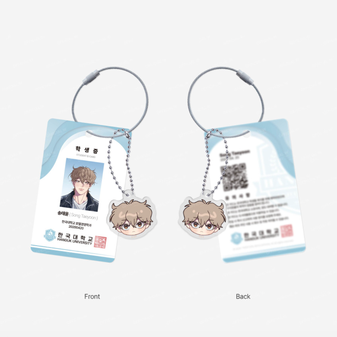 Reluctant Encounters - ID Keyring Package