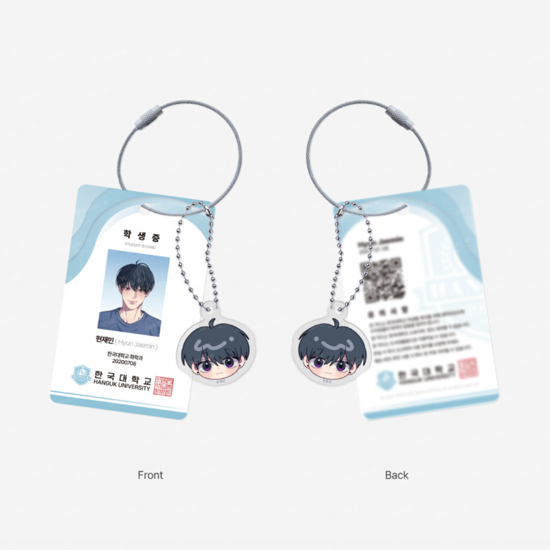 Reluctant Encounters - ID Keyring Package