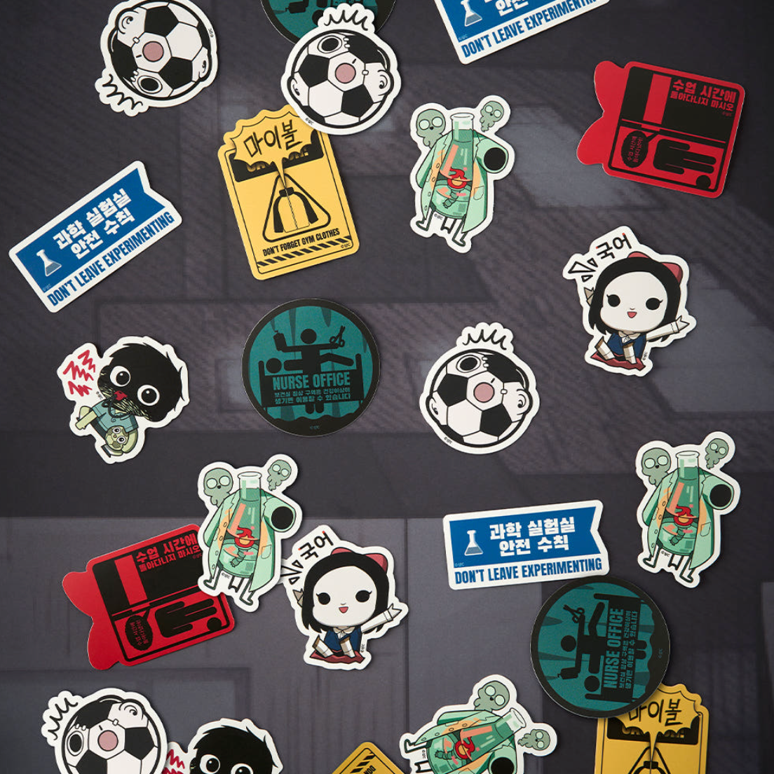 44th Period: Survival Class - Big Sticker Pack
