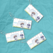 Halfline - Slide Keyring