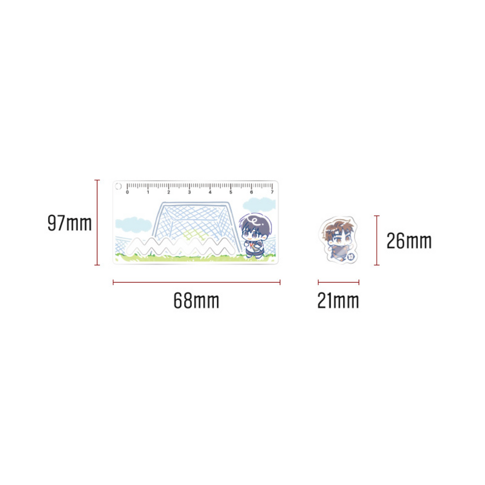 Halfline - Slide Keyring
