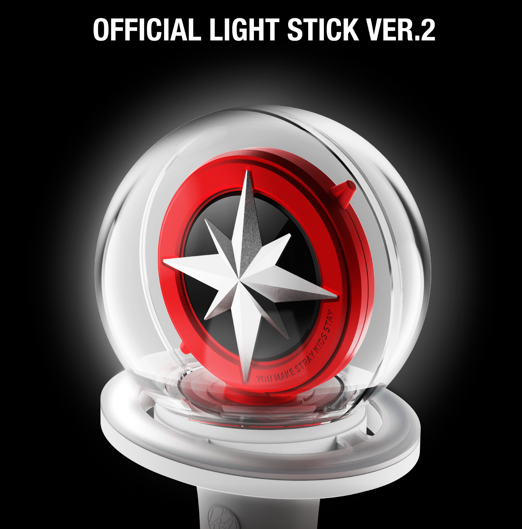 STRAY KIDS] OFFICIAL LIGHT STICK VER.2 OFFICIAL MD – HISWAN