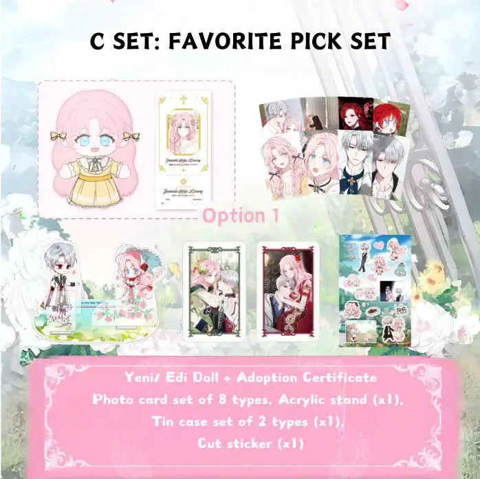 Seduce the Villain's Father - Yeni & Edi Doll And Goods - Soone Content - Merchandise - Harumio