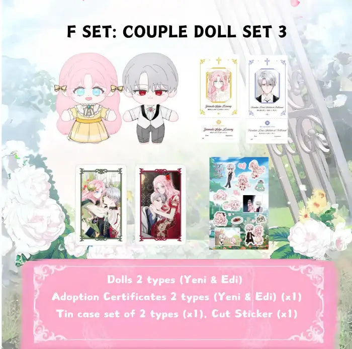 Seduce the Villain's Father - Yeni & Edi Doll And Goods - Soone Content - Merchandise - Harumio