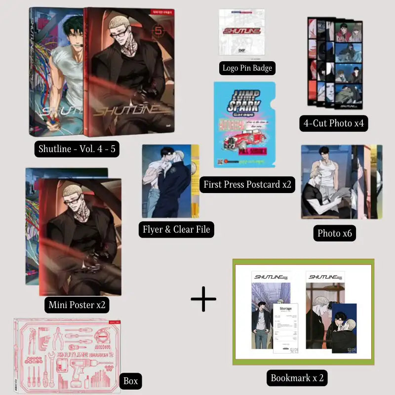 Shutline - Manhwa Book - Do7 Entertainment - Manhwa - Harumio