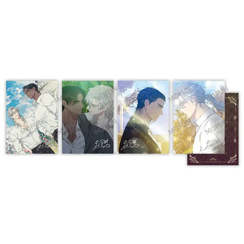 Smyrna & Capri x Mofun - A5 Illustration Colored Paper - Mofun - A5 Illustration Colored Paper - Harumio