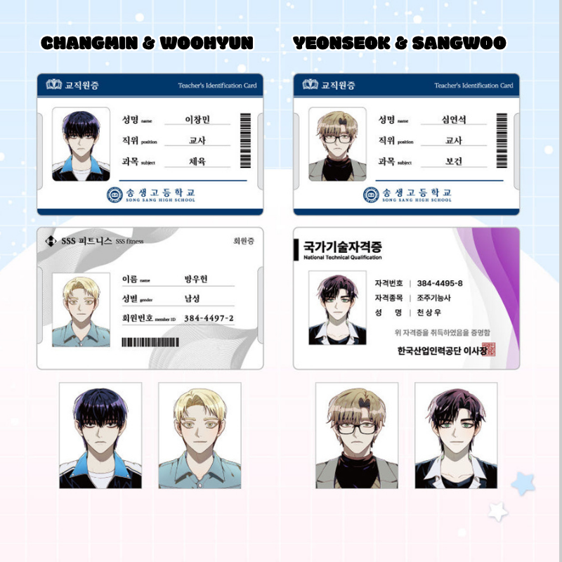 Spear and Shield - ID Card + Passport Photo Set