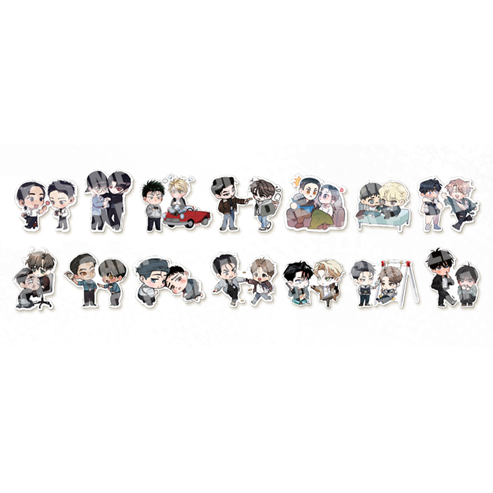 DAYBREAK POP-UP STORE - LEBOM ONLY - SD Fragment Stickers - JMEESHOP - Stickers - Harumio
