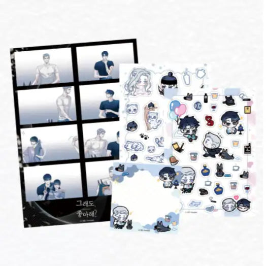 Still, Like Me x Toonique - Half-Cut Sticker Set – Harumio
