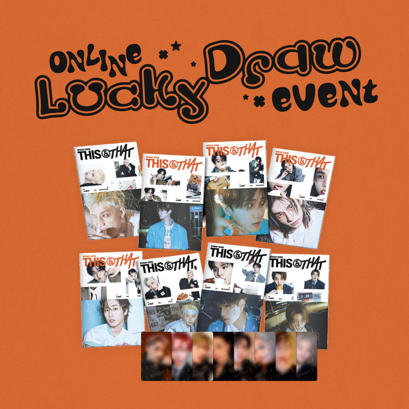 Add a special collectible to your Stray Kids collection with the This &amp; That (&Ver) Lucky Draw.