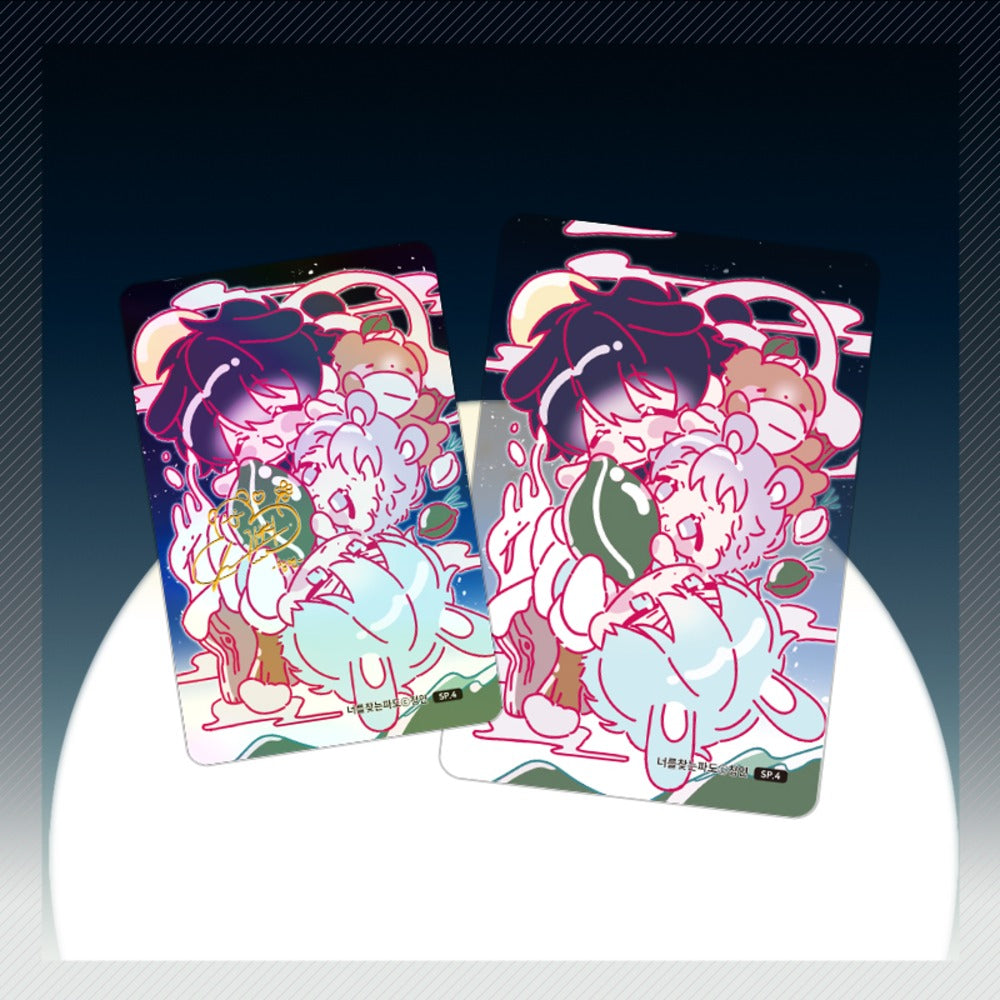 A collectible Collection Photocard featuring character artwork from Surge Towards You.