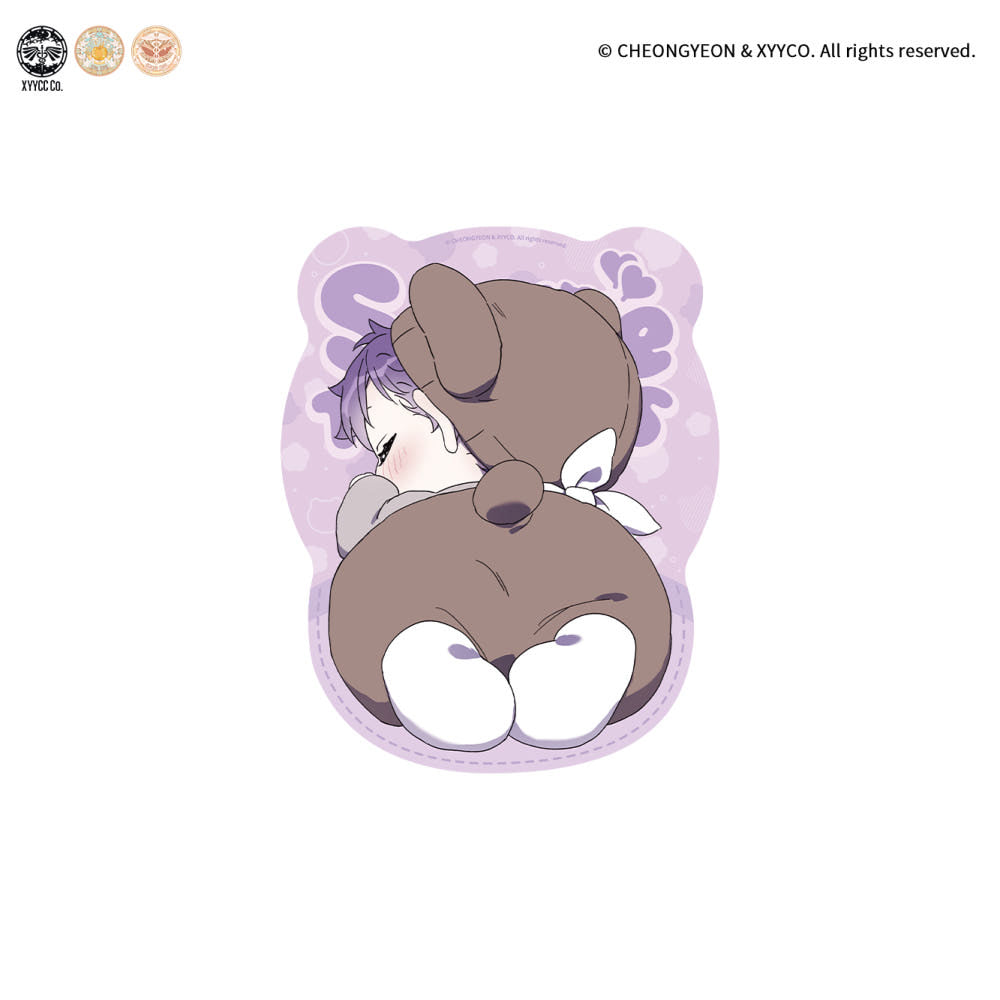 Featuring exclusive artwork inspired by Surge Towards You, this collectible mousepad combines everyday functionality with eye-catching character illustrations.
