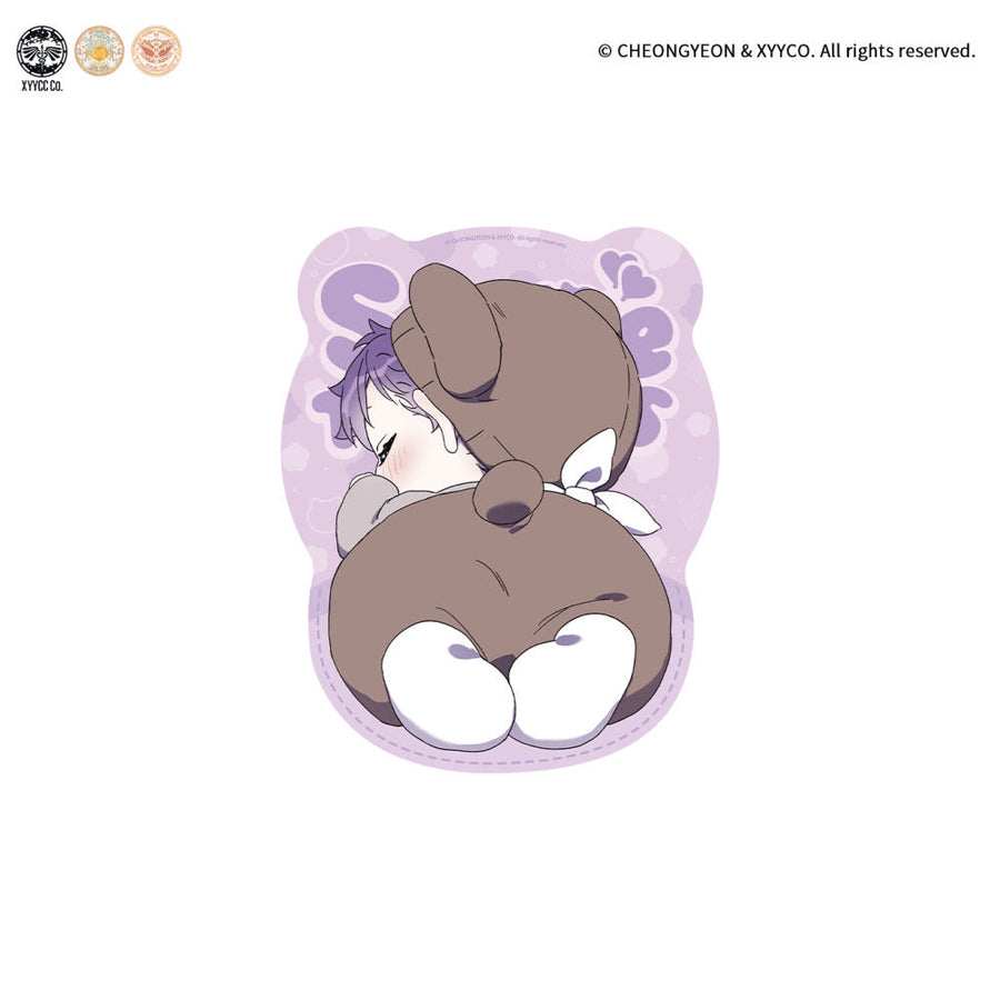 Featuring exclusive artwork inspired by Surge Towards You, this collectible mousepad combines everyday functionality with eye-catching character illustrations.