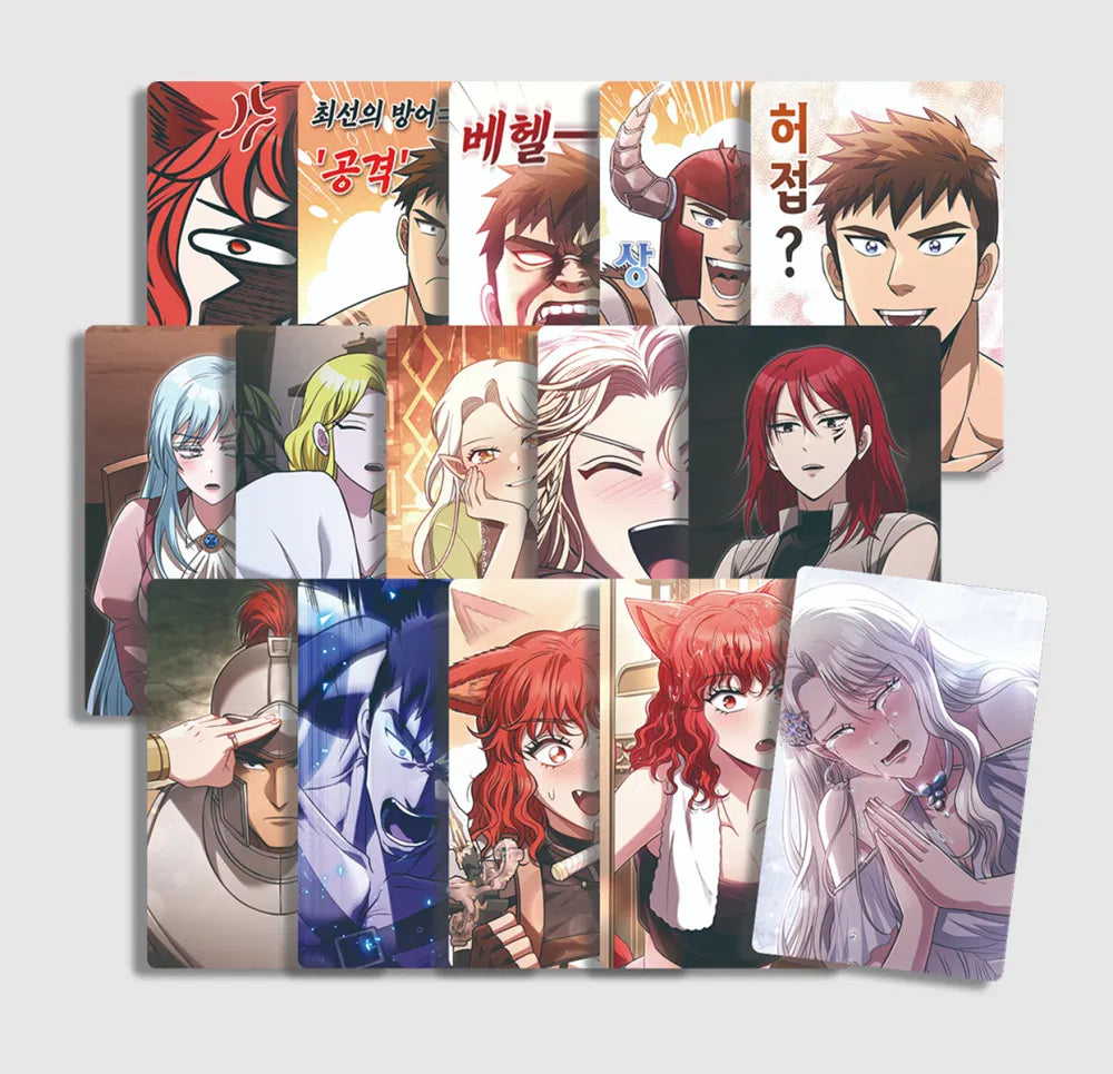 Add a surprise collectible to your manhwa merchandise collection with the Surviving the Game as a Barbarian - Photocard (Random).