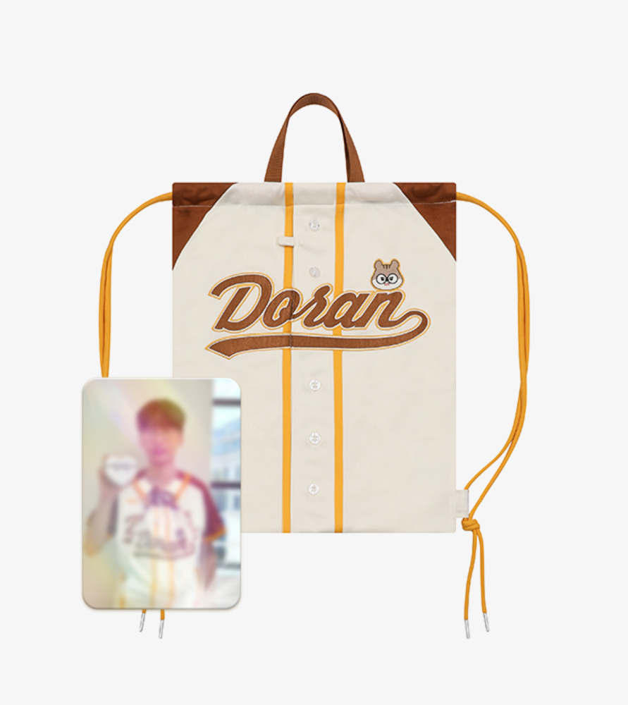 Released to commemorate the 2026 Happy Doran Day celebration, this official gym sack features exclusive event-inspired artwork honoring Doran.