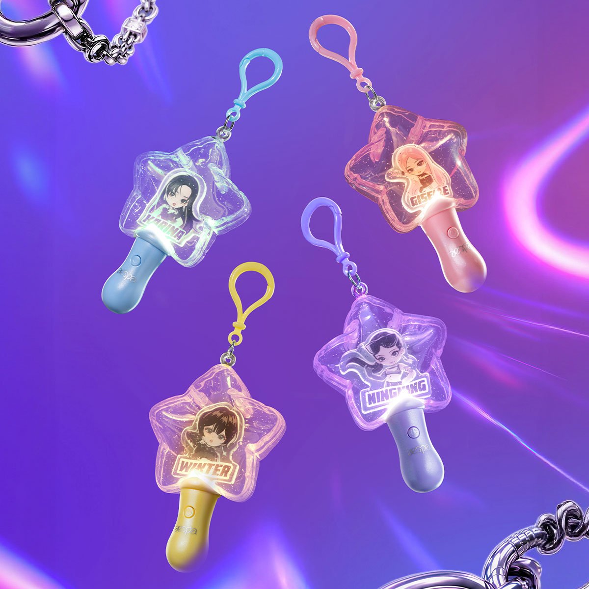 Aespa x PopMart: Memorable Fix Series - Light Keyring