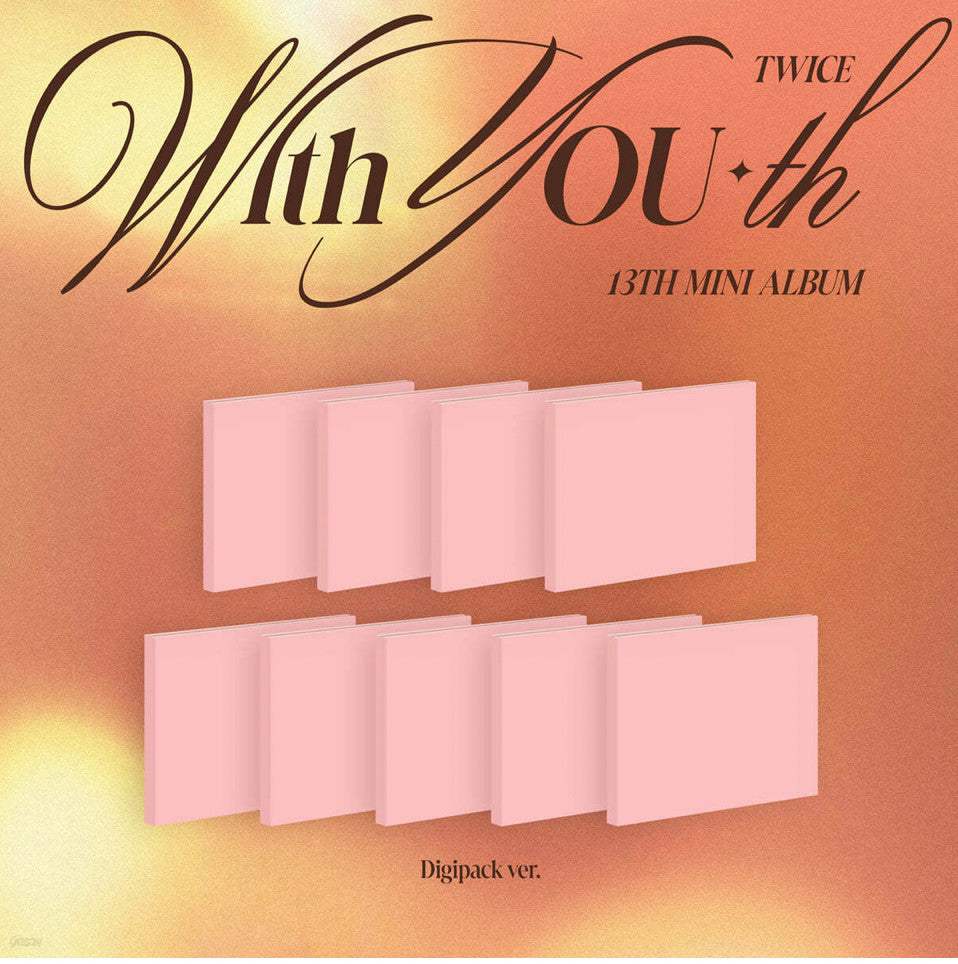TWICE - 13th Mini Album : With YOU-th (Digipack Ver) - TWICE - Mini Album - Harumio